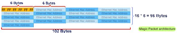 WOL packet layout